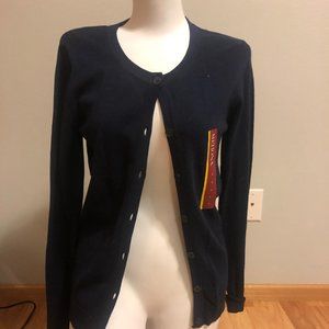 Merona navy blue cardigan